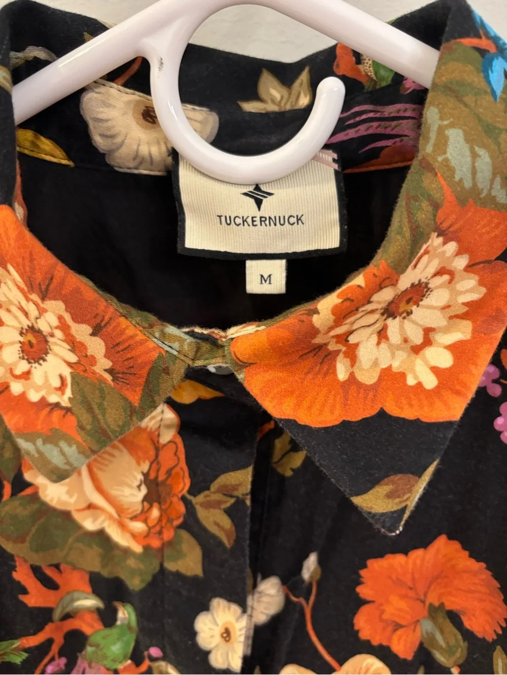 Tuckernuck Delaney Dress with Multicolor Blooms - Picture 2 of 4